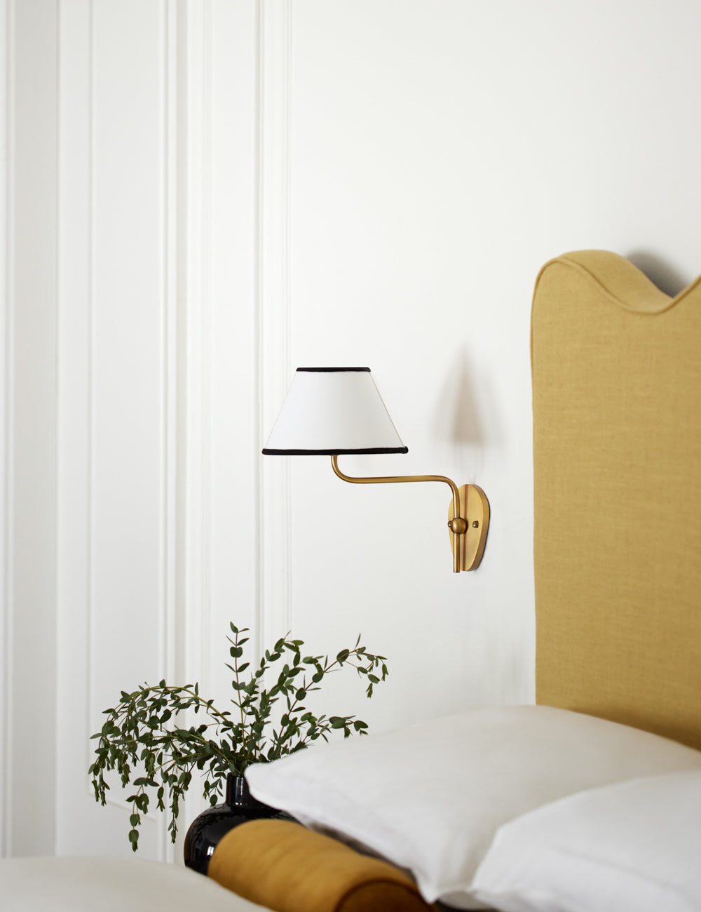 Magdalene Wall Lamp Organic Stone LED Warm Light Bedroom Living Room — Multiple Sizes and Finishes