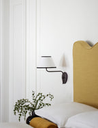 Magdalene Wall Lamp Organic Stone LED Warm Light Bedroom Living Room — Multiple Sizes and Finishes