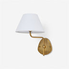 Magdalene Wall Lamp Organic Stone LED Warm Light Bedroom Living Room — Multiple Sizes and Finishes