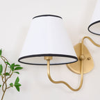 Magdalene Wall Lamp Organic Stone LED Warm Light Bedroom Living Room — Multiple Sizes and Finishes