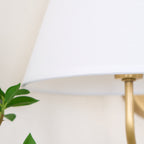 Magdalene Wall Lamp Organic Stone LED Warm Light Bedroom Living Room — Multiple Sizes and Finishes