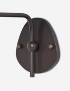 Magdalene Wall Lamp Organic Stone LED Warm Light Bedroom Living Room — Multiple Sizes and Finishes