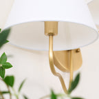 Magdalene Wall Lamp Organic Stone LED Warm Light Bedroom Living Room — Multiple Sizes and Finishes