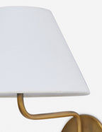Magdalene Wall Lamp Organic Stone LED Warm Light Bedroom Living Room — Multiple Sizes and Finishes