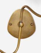 Magdalene Wall Lamp Organic Stone LED Warm Light Bedroom Living Room — Multiple Sizes and Finishes