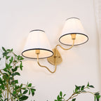 Magdalene Wall Lamp Organic Stone LED Warm Light Bedroom Living Room — Multiple Sizes and Finishes