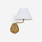 Magdalene Wall Lamp Organic Stone LED Warm Light Bedroom Living Room — Multiple Sizes and Finishes