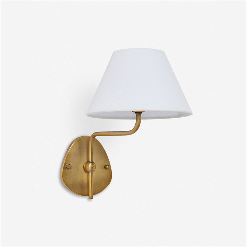 Magdalene Wall Lamp Organic Stone LED Warm Light Bedroom Living Room — Multiple Sizes and Finishes