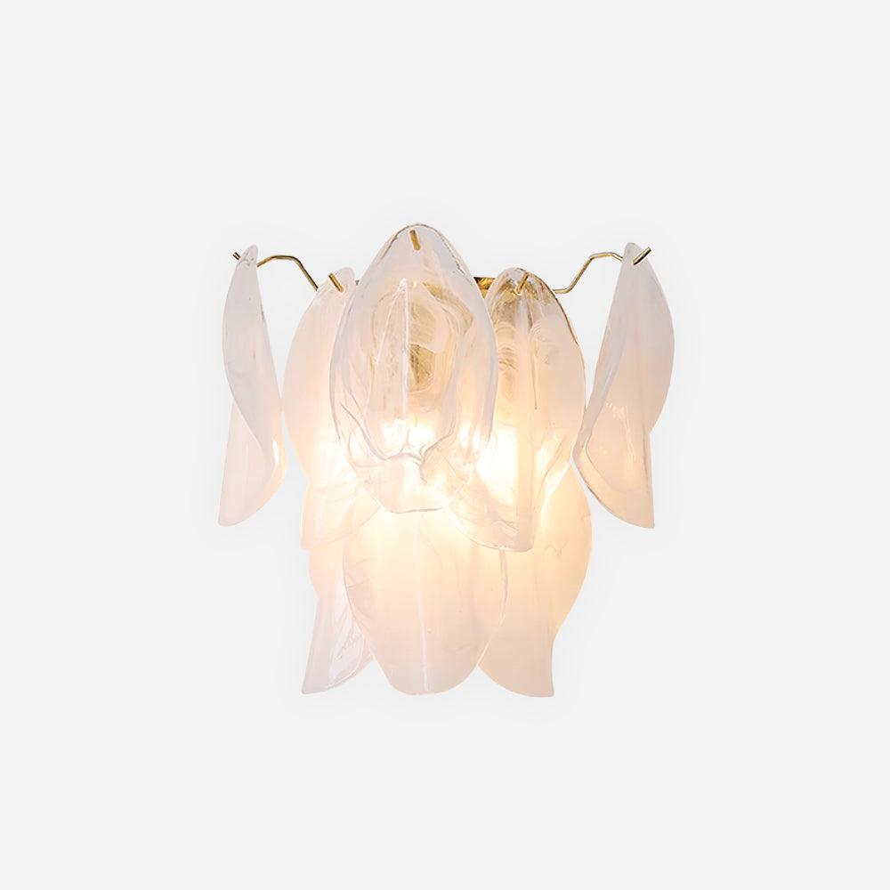 Evelo Petal Glass Wall Lamp – Elegant Floral Accent Lighting