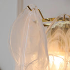 Evelo Petal Glass Wall Lamp – Elegant Floral Accent Lighting