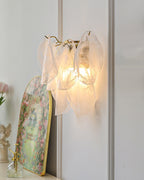Evelo Petal Glass Wall Lamp – Elegant Floral Accent Lighting