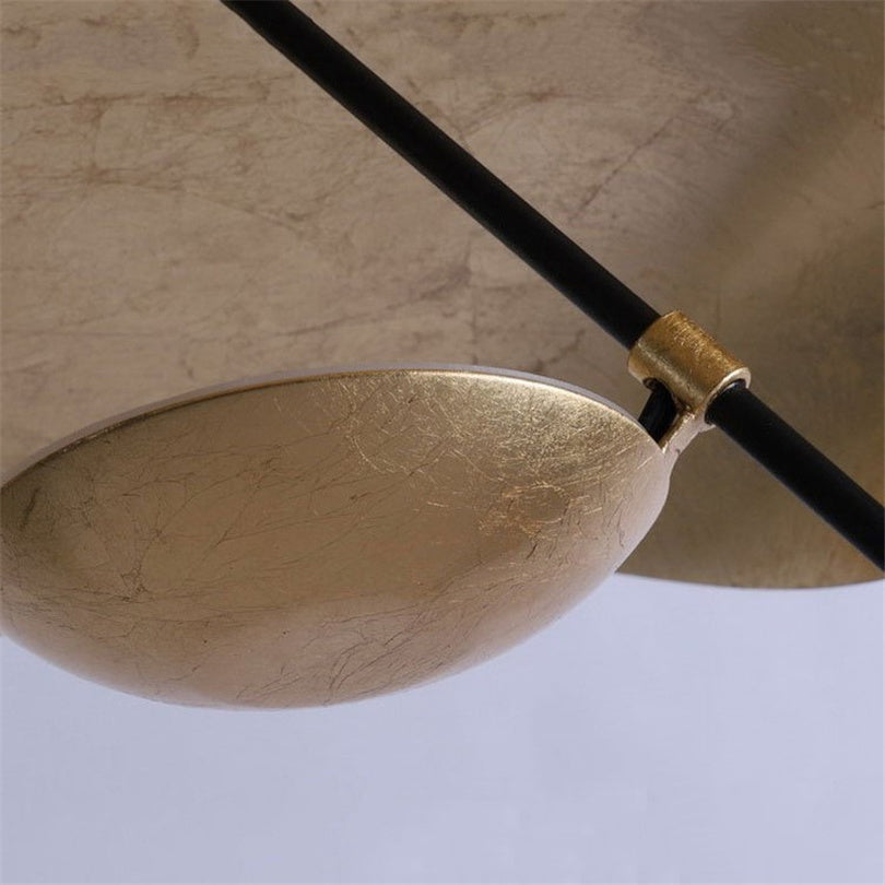 Airsha Pendant Light 3 Colour, Gold Foil Pendant Lights