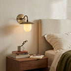 Marie Petite Wall Lamp Organic Stone Resin LED Bedroom Living Room — 3 Size Options