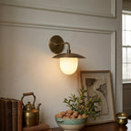 Marie Petite Wall Lamp Organic Stone Resin LED Bedroom Living Room — 3 Size Options