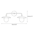 Marie Petite Wall Lamp Organic Stone Resin LED Bedroom Living Room — 3 Size Options