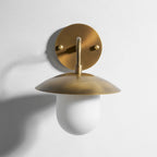 Marie Petite Wall Lamp Organic Stone Resin LED Bedroom Living Room — 3 Size Options