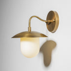 Marie Petite Wall Lamp Organic Stone Resin LED Bedroom Living Room — 3 Size Options