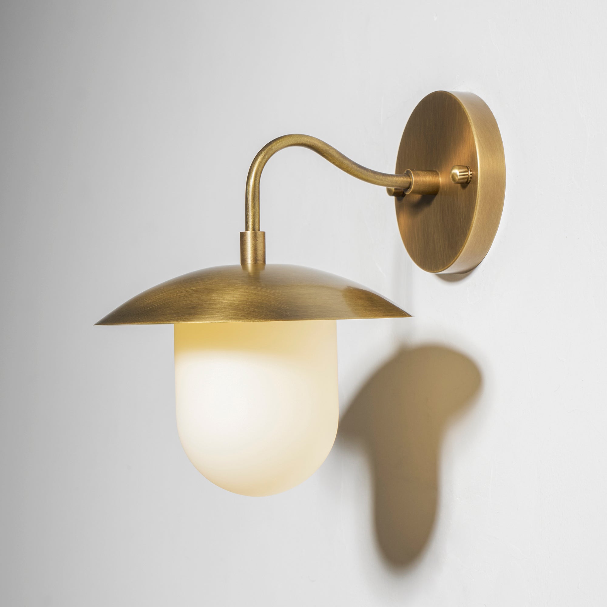 Marie Petite Wall Lamp Organic Stone Resin LED Bedroom Living Room — 3 Size Options