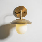Marie Petite Wall Lamp Organic Stone Resin LED Bedroom Living Room — 3 Size Options