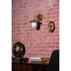 Marie Petite Wall Lamp Organic Stone Resin LED Bedroom Living Room — 3 Size Options