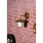 Marie Petite Wall Lamp Organic Stone Resin LED Bedroom Living Room — 3 Size Options