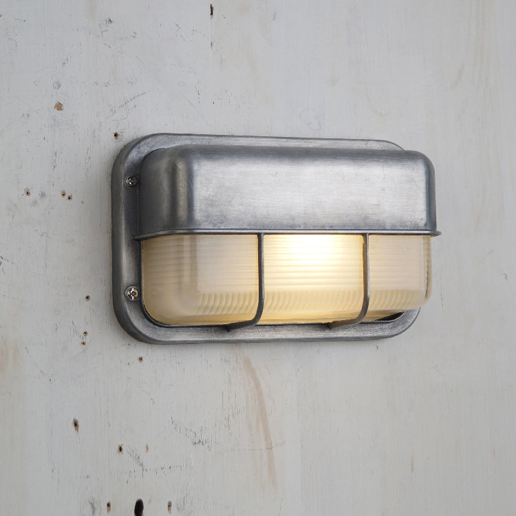 Marine Outdoor Wall Sconce Industrial Vintage Waterproof Porch Courtyard — Silver Gold Black 4 Models