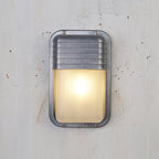 Marine Outdoor Wall Sconce Industrial Vintage Waterproof Porch Courtyard — Silver Gold Black 4 Models
