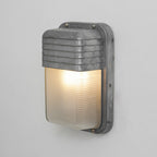 Marine Outdoor Wall Sconce Industrial Vintage Waterproof Porch Courtyard — Silver Gold Black 4 Models