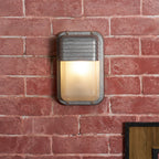 Marine Outdoor Wall Sconce Industrial Vintage Waterproof Porch Courtyard — Silver Gold Black 4 Models