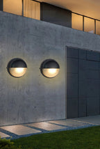 Marine Outdoor Wall Sconce Industrial Vintage Waterproof Porch Courtyard — Silver Gold Black 4 Models