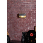 Marine Outdoor Wall Sconce Industrial Vintage Waterproof Porch Courtyard — Silver Gold Black 4 Models
