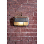 Marine Outdoor Wall Sconce Industrial Vintage Waterproof Porch Courtyard — Silver Gold Black 4 Models