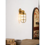 Marine Curved Wall Lamp Plaster Arc LED Warm White Modern Bedroom Living Room Hallway