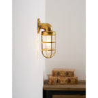 Marine Curved Wall Lamp Plaster Arc LED Warm White Modern Bedroom Living Room Hallway