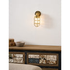Marine Curved Wall Lamp Plaster Arc LED Warm White Modern Bedroom Living Room Hallway