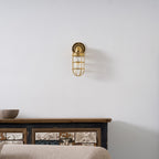 Marine Curved Wall Lamp Plaster Arc LED Warm White Modern Bedroom Living Room Hallway
