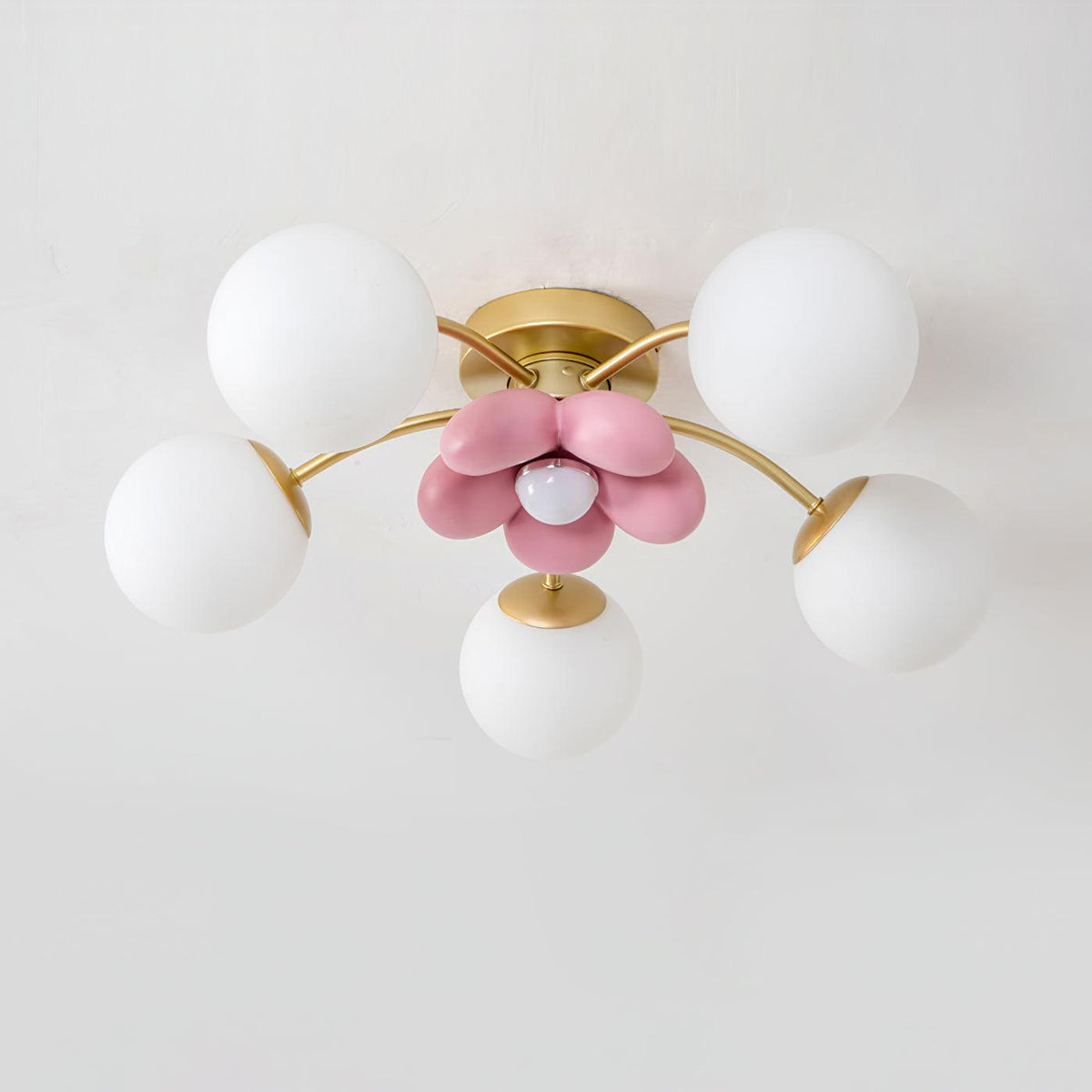 Blossura Pink Petal Ceiling Light