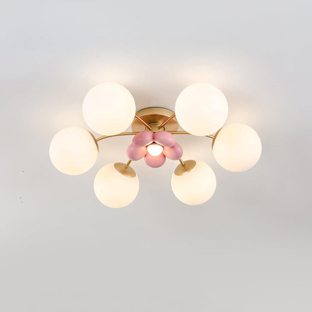 Blossura Pink Petal Ceiling Light