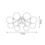 Blossura Pink Petal Ceiling Light