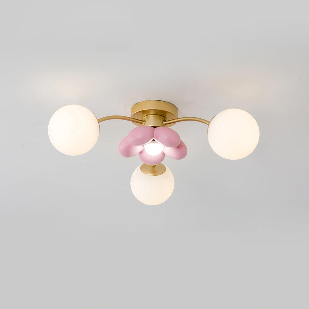 Blossura Pink Petal Ceiling Light