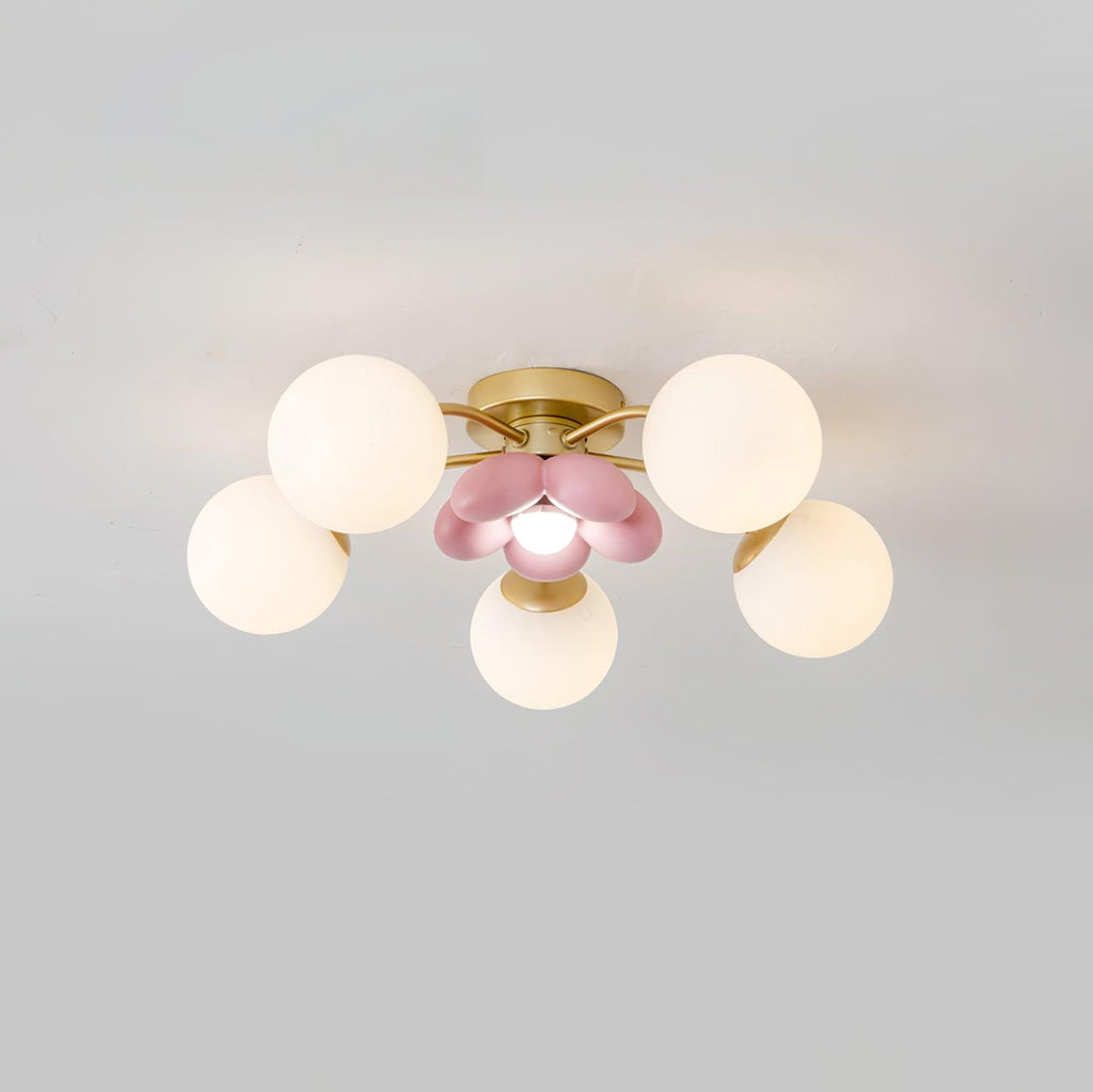 Blossura Pink Petal Ceiling Light