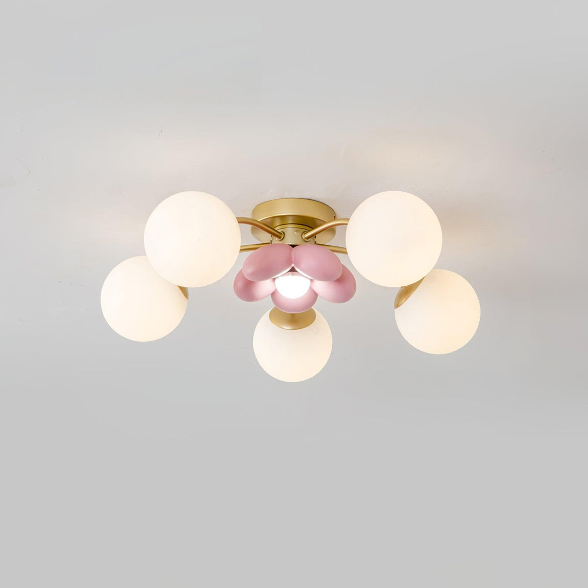 Blossura Pink Petal Ceiling Light