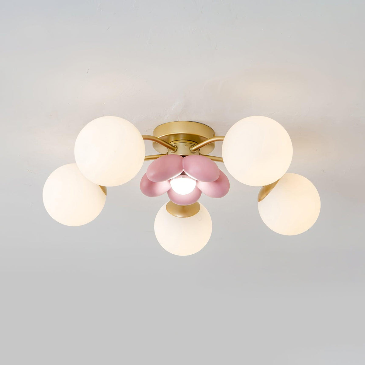 Blossura Pink Petal Ceiling Light