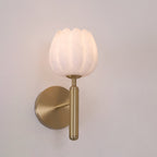 Valentina Alabaster Floral Wall Lamp