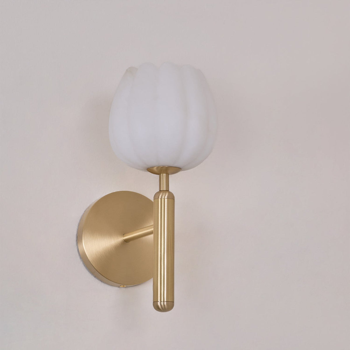 Valentina Alabaster Floral Wall Lamp