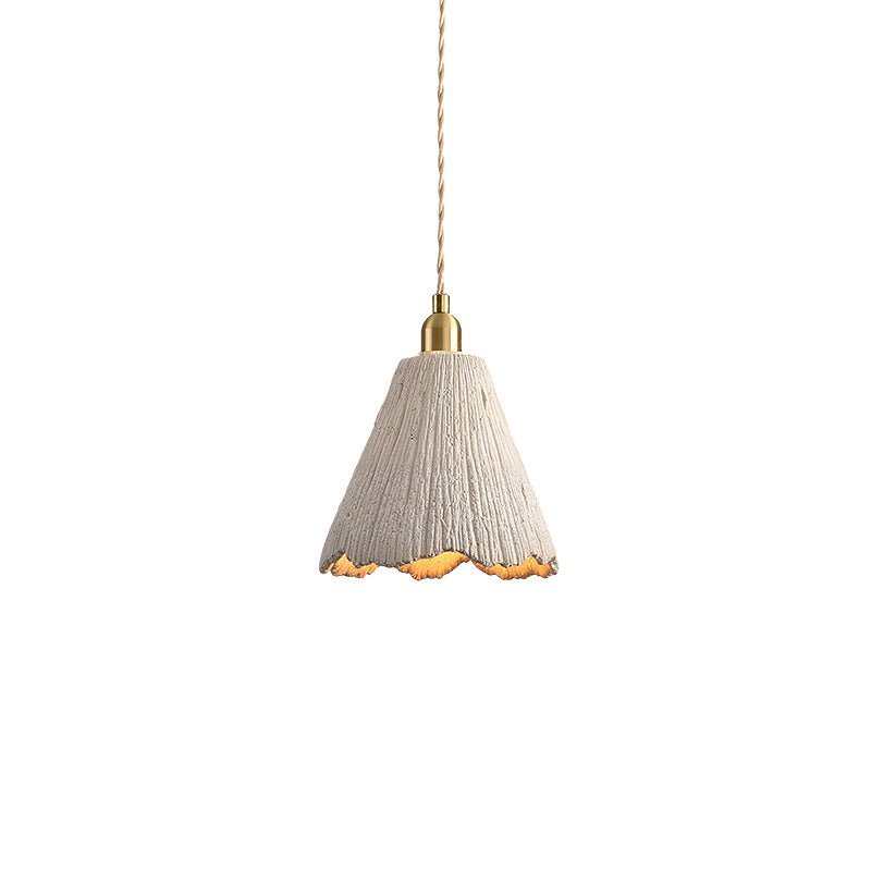 Kirae Textured Pendant Lights Cement