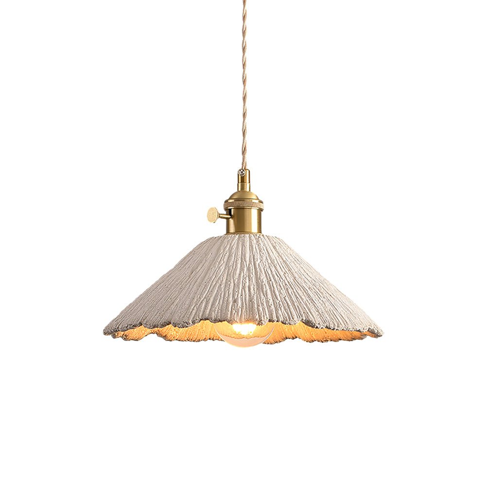 Kirae Textured Pendant Lights Cement