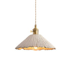 Kirae Textured Pendant Lights Cement