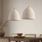 Kirae Textured Pendant Lights Cement