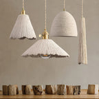 Kirae Textured Pendant Lights Cement